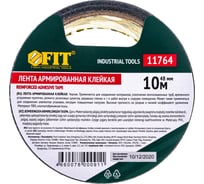 Универсальная армированная лента FIT IT Ductape черная 48 мм х 10 м 11764