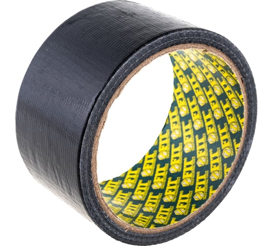 Универсальная армированная лента FIT IT Ductape черная 48 мм х 10 м 11764