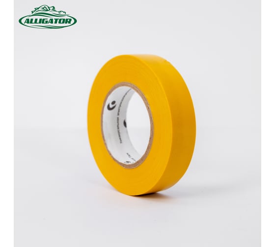 ИЗОЛЕНТА GAVIAL 15мм x 20м ЖЁЛТАЯ 1213