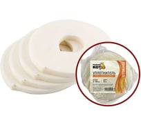 Самоклеящийся уплотнитель Рыжий кот 12 м, 5х10 мм 082017