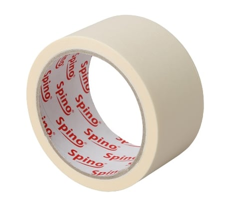 Малярная лента белая Spino 60°C, 25 мм, 50 м 623251