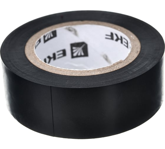 Изолента ПВХ EKF 15мм, 5м, черный серии SafeFlex Auto 10 шт. plc-iz-sfau-b