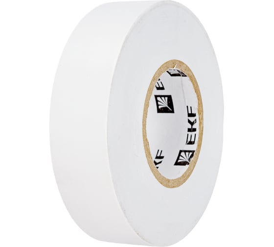 Изолента ПВХ EKF белая 19мм, 20м, серии SafeFlex 10 шт. plc-iz-sf-w