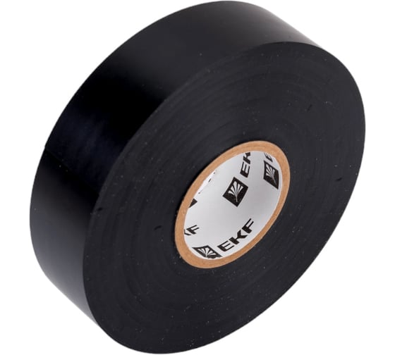 Изолента ПВХ EKF 19мм, 20м, серии SafeFlex Pro 33+ plc-iz-sfpro-b