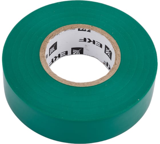 Изолента ПВХ EKF зеленая 19мм, 20м, серии SafeFlex 10 шт. plc-iz-sf-g