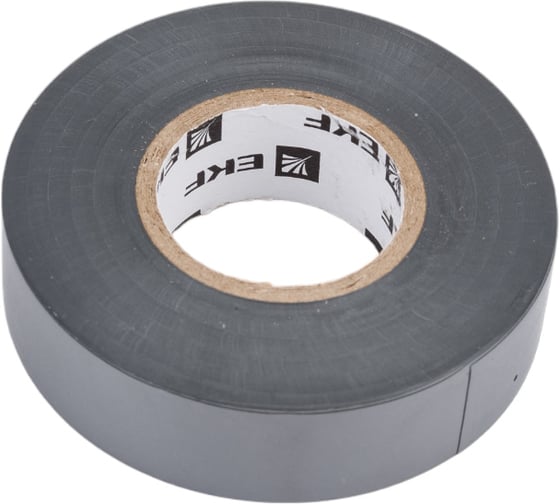 Изолента ПВХ EKF SafeFlex серо-стальная 19 мм, 20 м, 10 шт. plc-iz-sf-st