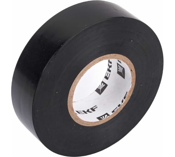 Изолента ПВХ EKF черная 19мм, 20м, серии SafeFlex 10 шт. plc-iz-sf-b