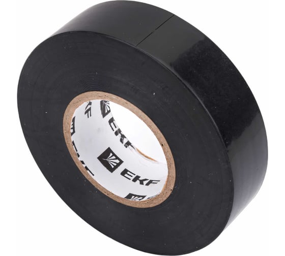 Изолента ПВХ EKF черная 19мм, 20м, серии SafeFlex 10 шт. plc-iz-sf-b