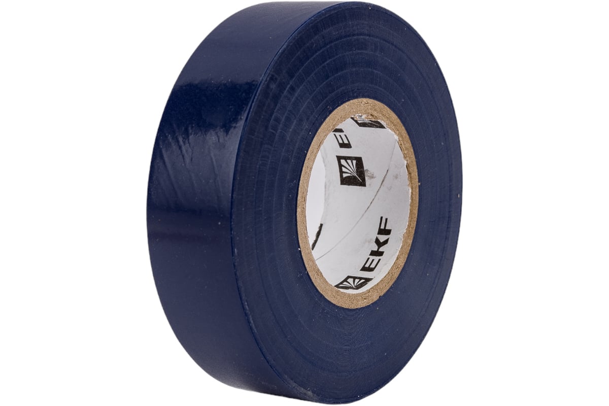 Изолента ПВХ EKF синяя 19мм, 20м, серии SafeFlex 10 шт. plc-iz-sf-s ...