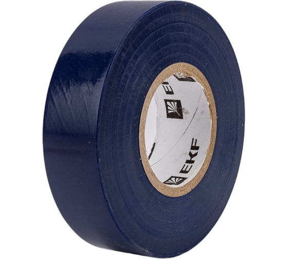 Изолента ПВХ EKF синяя 19мм, 20м, серии SafeFlex 10 шт. plc-iz-sf-s