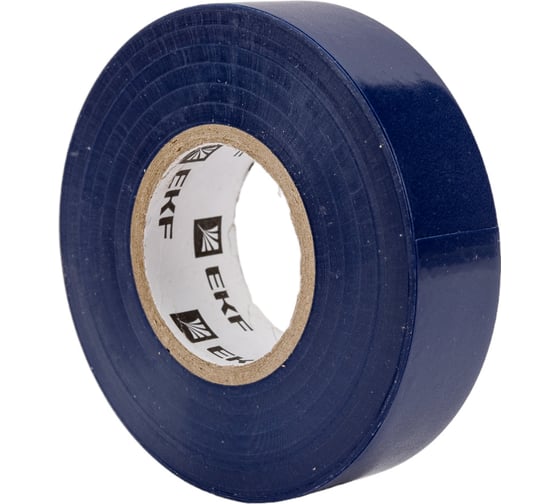Изолента ПВХ EKF синяя 19мм, 20м, серии SafeFlex 10 шт. plc-iz-sf-s