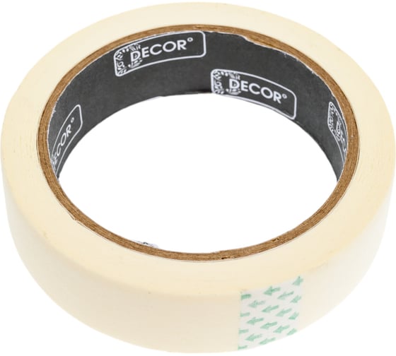 Малярная лента DЕCOR 25 мм, 25 м, креппированная, 140 мкм 11613613