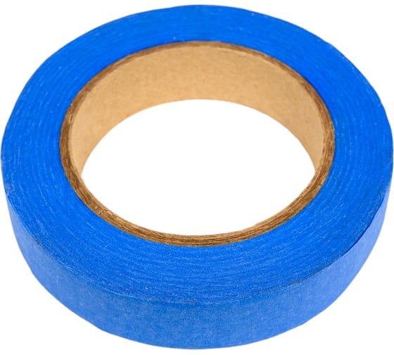 Малярная лента SV TAPES KT RV3 blue 25 мм, 50 м синего цвета, акрил KTRV3003