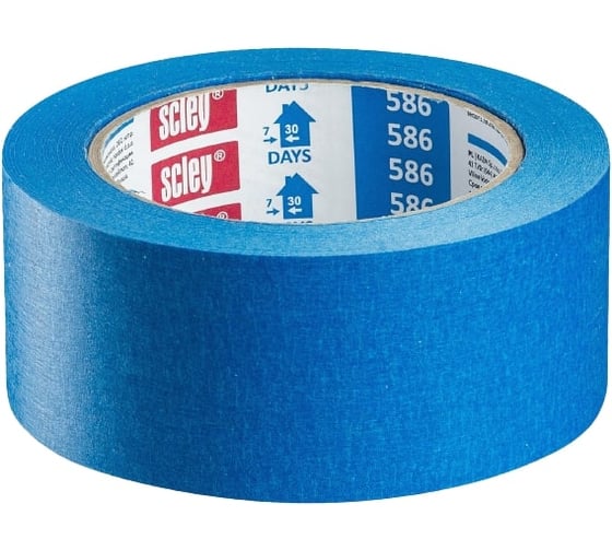 Малярная лента SCLEY 38 мм х 33 м, серия 586, синяя 0300-863338