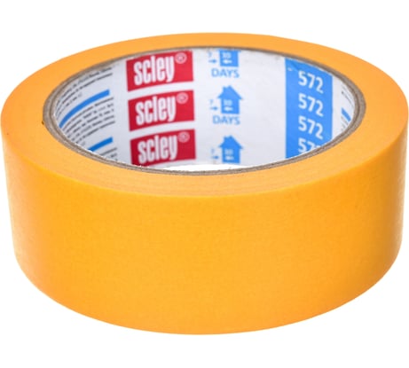 Малярная лента SCLEY серия 572, ультратонкая, 38 мм х 33 м, 0300-723338
