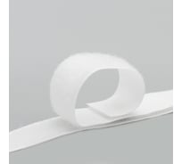 Контактная пришивная лента Hobby&pro липучка велкро крючок и петля, 2x25 см, белый 549707/00033 549707_00033