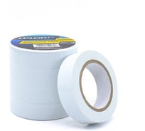 Изолента ВАРЯГ 15 мм, 10 м, белая (150 мкр) в/с ПВХ (5/500) 003921