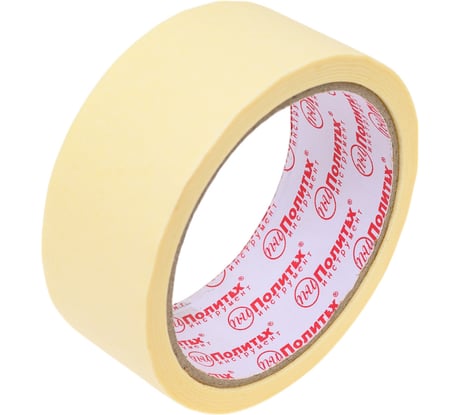 Лента клейкая малярная Политех 38 мм 18 м 8035038