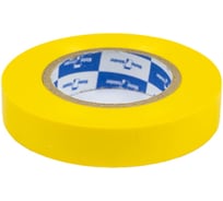 Изолента Политех ПВХ 15 мм 20 м желтая 9010004