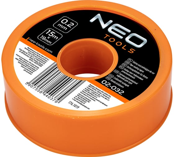 Фумлента NEO Tools 15 м x 19 мм x 0.2 мм 02-032