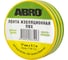 Изолента ABRO 19 мм х 9,1 м желто-зеленая ET-900-10-R 1