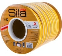 Самоклеящийся уплотнитель Sila pro D50м, 12х10мм, белый, SD-54C (S) SD-54C