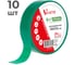 Изолента VISTO VIStape R15, 20м х 19мм х 0,15мм, зеленая, 10 шт 4617-010-17 1