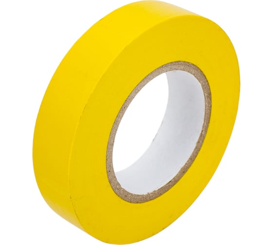 Изолента ПВХ General Lighting Systems GIT-13-15-20-Y 0,13х15мм, 20м, желтая 475010