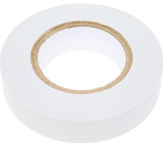 Изолента ПВХ General Lighting Systems GIT-13-15-20-W 0,13х15мм, 20м, белая 475009