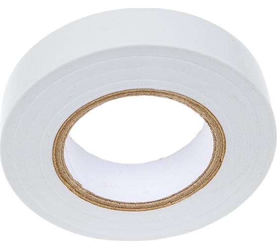 Изолента ПВХ General Lighting Systems GIT-13-15-20-W 0,13х15мм, 20м, белая 475009