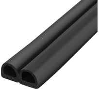 Уплотнитель без клеевой основы FUARO WADH/D-14,2x12,7mm 127, BLACK черный 120 m 49177