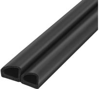 Уплотнитель без клеевой основы FUARO WADH/D-14,5x13,5mm 031, BLACK черный 100 m 49175