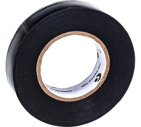 Изоляционная лента на ПВХ основе In'Loran 15 мм х 20 м, черная ИЗ15-20-1