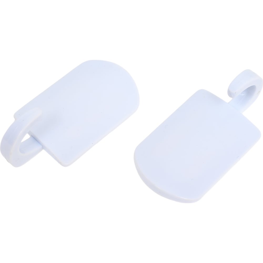 Самоклеящийся крючок Amig пластик, белый, 2 шт в дисп. 210-40x35 BL ...