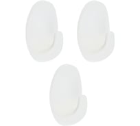 Крючки самоклеящиеся на блистере VETTA 3 шт. WF-201-1 440-022