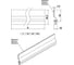 Утеплитель для двери Amig позолоч. 2-820x46 ORO 2