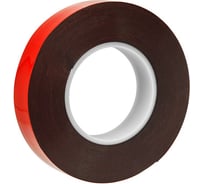 Лента монтажная двухсторонняя MTE черная 25 мм 10м, блистер, 2894909125