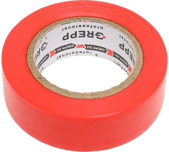 Изолента ПВХ GREPP 0,15 мм×19 мм×10 м /500/10 2610-05