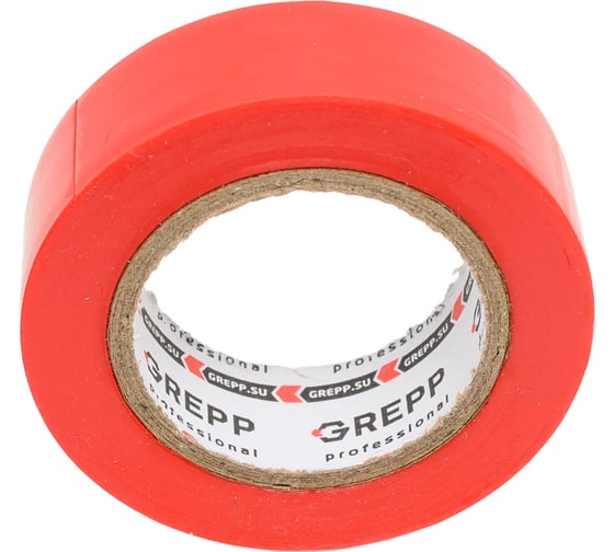 Изолента ПВХ GREPP 0,15 мм×19 мм×10 м /500/10 2610-05