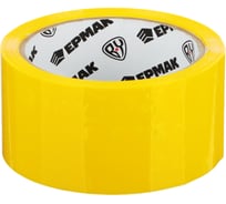 Клейкая лента ЕРМАК желтая 48 мм, 50 м 901-101