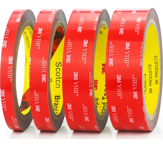 Скотч двусторонний Saros Polymer 3М, 10мм, 3 метра, 88019
