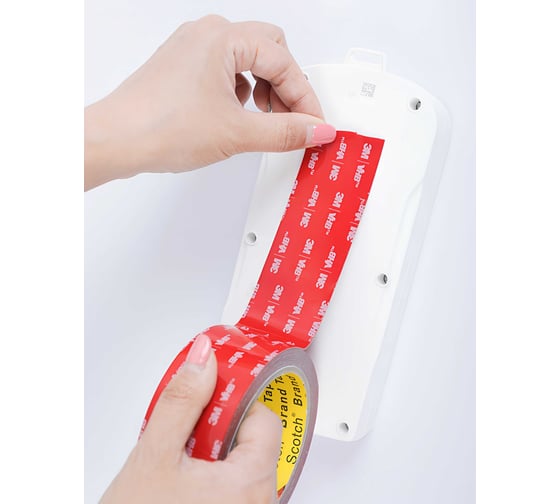 Скотч двусторонний Saros Polymer 3М, 10мм, 3 метра, 88019