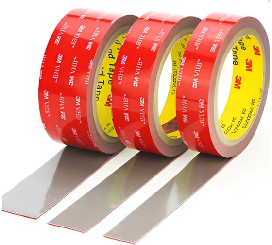 Скотч двусторонний Saros Polymer 3М,12мм, 3 метра, 88020