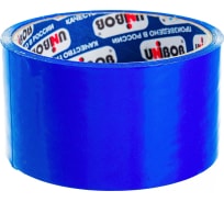 Упаковочная клейкая лента UNIBOB синяя 48 мм х 24 м, 45 мкм 214941