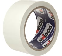 Клейкая лента для заклейки окон UNIBOB 48 мм х 50 м, белая 214953