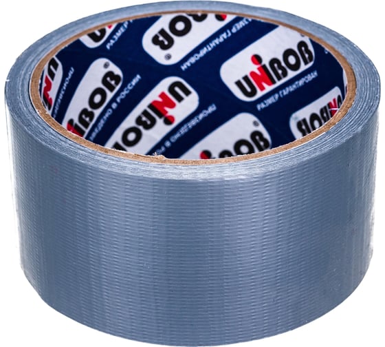Хозяйственная клейкая лента UNIBOB 48 мм х 10 м серая 211746