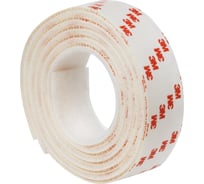 Самоклеящаяся застёжка-липучка 3М SJ352B белая 25 мм х 1,25 м 7100123727