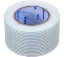 Серпянка стеклотканевая самоклеящаяся ЕРМАК сетчатая, армирующая лента, 50 мм, 20 м 446-054