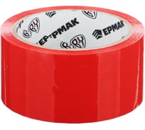 Клейкая лента ЕРМАК красная, 48 мм, 50 м 901-100