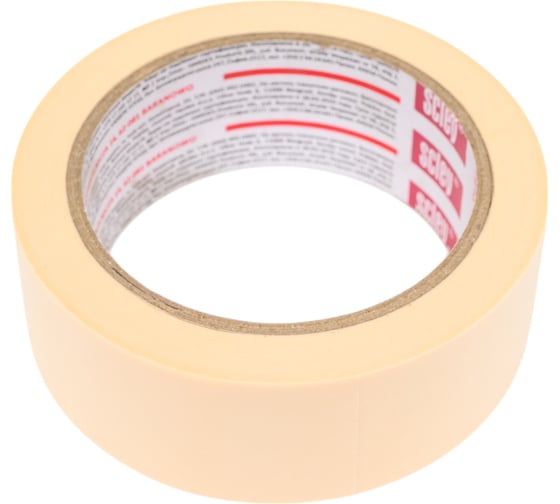 Малярная лента SCLEY серия 554, стойкая к УФ, 38 мм x 33 м 0300-543338